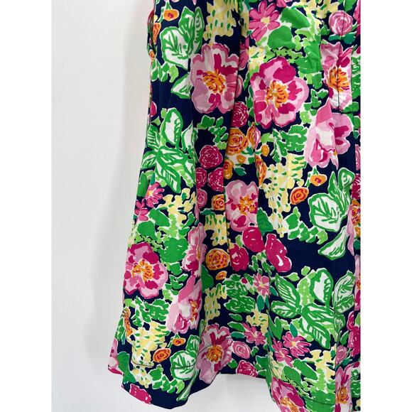 Lilly Pulitzer Toni Getaway Garden Floral Print Lace Up Halter Mini Dress 4 NWT - Picture 5 of 6